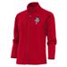 Women's Antigua Red Atlanta Black Crackers Generation Full-Zip Jacket