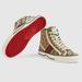 Gucci Shoes | Authentic Gucci Men's Gucci Tennis 1977 High-Top Sneakers Size 8 | Color: Green/Red/White | Size: 8