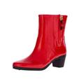 Kate Spade Shoes | Kate Spade Penny Red Ankle Rain Boots | Color: Red | Size: 7