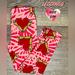 Lularoe Bottoms | Lularoe Valentine’s Kids Leggings S/M | Color: Pink/Red | Size: S/M
