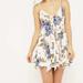 Free People Dresses | Fp Intimates Slip Dress | Color: Blue/Cream | Size: S