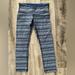 Lululemon Athletica Pants & Jumpsuits | A5 Auth Lululemon Athletica Blue Striped Capri Pants Size 4 | Color: Blue/White | Size: 4