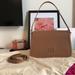 Tory Burch Bags | Authentic Tory Burch Tan Pebble Leather Satchel/ Crossbody Bag-Like New. | Color: Tan | Size: Approximately 11” X 7” X 4”