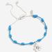 Disney Jewelry | Disney Lilo & Stitch Knot Charm Bracelet | Color: Blue/Silver | Size: Os