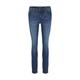 TOM TAILOR Damen Alexa Skinny Jeans, blau, Uni, Gr. 25/30