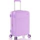 Hartschalen-Trolley HEYS "Pastel, 53 cm" Gr. B/H/T: 35 cm x 53 cm x 23 cm 42 l, lila (lavender) Koffer Handgepäck-Koffer