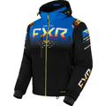 FXR Helium X 2-in-1 2023 Snowmobile Jacket, black-blue, Size S