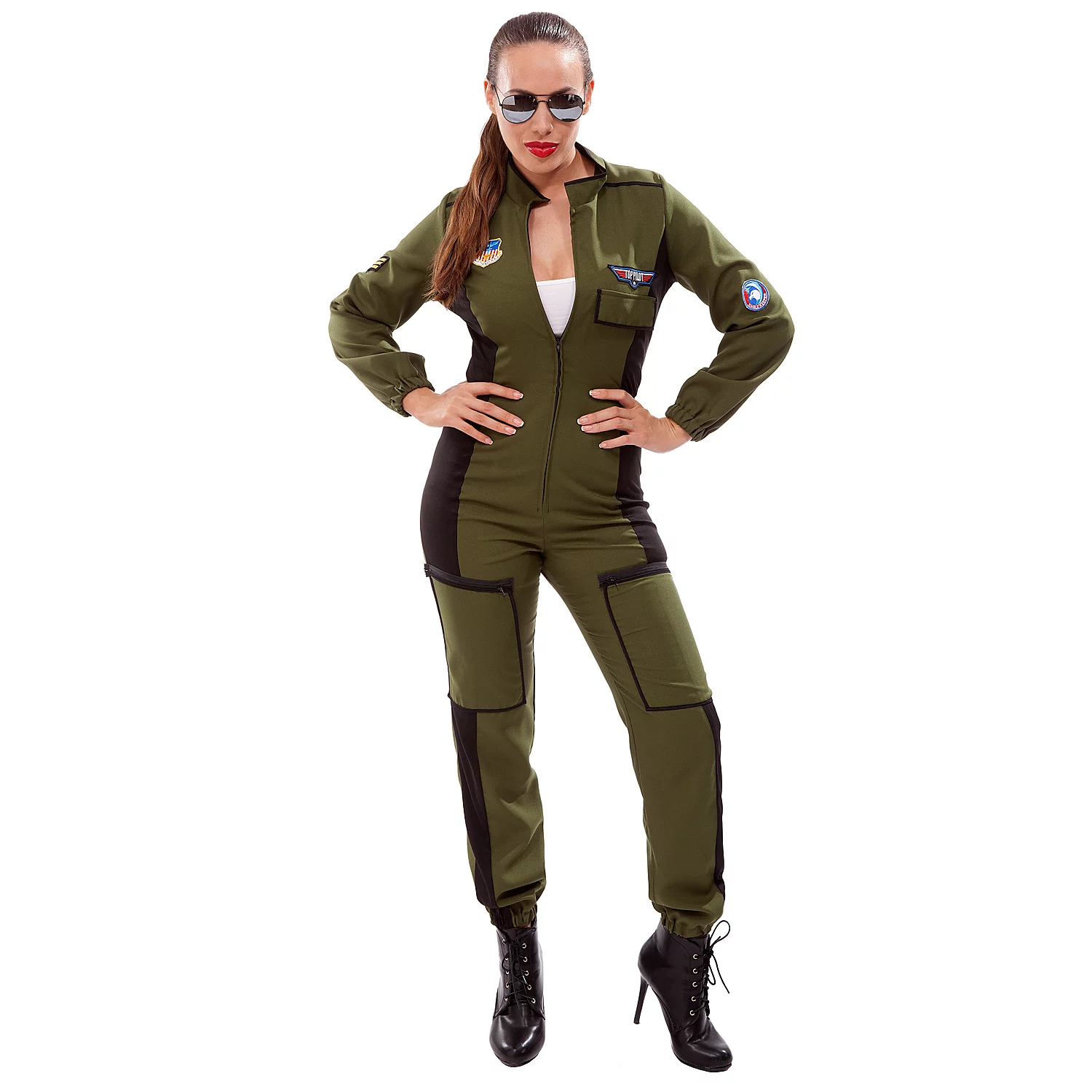 Combinaison pilote de chasse pour femme