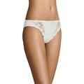 Deauville Rio-Slip, Spitze, Stickerei, teiltransparent, uni, für Damen