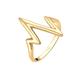 Elli Ring Damen gold, 58