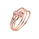 Elli Ring Damen roségold, 56