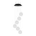 Jikolililili Wind Chimes Crystal Ball Solar Wind Chimes Color-Changing Outdoor Waterproof Wind Mobile Led Solar Powered Wind Chimes Outdoor Decor Yard Decorations