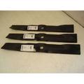 3 Pack Mower Blades for John Deere 54 Decks M115496