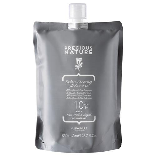 ALFAPARF MILANO - Precious Nature Aktivator 10 Vol - 3% Coloration 850 ml Grau