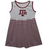 Girls Toddler White Texas A&M Aggies Tank Dress