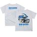 Toddler White MTSU Blue Raiders Dripping Helmet T-Shirt