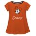 Girls Toddler Orange Oklahoma State Cowboys A-Line Top