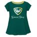 Girls Toddler Green Wayne State Warriors A-Line Top