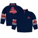 Youth Navy American University Eagles Quarter-Zip Pullover Sweatshirt