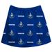Girls Youth Blue New Orleans Privateers All Over Print Skirt