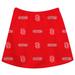 Girls Youth Red South Dakota Coyotes All Over Print Skirt