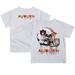 Toddler White Auburn Tigers Team Logo Dripping Helmet T-Shirt