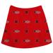 Girls Youth Scarlet Arkansas State Red Wolves All Over Print Skirt