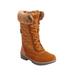 Plus Size Women's The Eileen Waterproof Boot by Comfortview in Tan (Size 9 W)