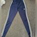 Adidas Pants & Jumpsuits | Adidas Blue And White Track Pants Size Xs | Color: Blue/White | Size: Xs