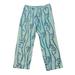 Lilly Pulitzer Pants & Jumpsuits | Lilly Pulitzer Pants 6 Blue Seahorse Zip Flat Front Cropped Pocket Women's | Color: Blue | Size: 6