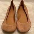 J. Crew Shoes | J. Crew Suede Flat Shoes | Color: Tan | Size: 7