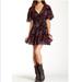 Free People Dresses | Free People Perfect Dream Floral Dress - Size 4 | Color: Black/Red | Size: 4