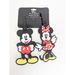 Disney Accessories | Disney Mickey Mouse Minnie Mouse Red Dress Silicone Luggage Tags Set Of 2 | Color: Black/Red | Size: Os