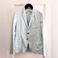Burberry Suits & Blazers | Burberry Runway Seafoam Green Cotton Sport Coat. 52/42. | Color: Green/Red | Size: 42r