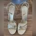 Gucci Shoes | Gucci Gold Sandals Size 9b | Color: Gold | Size: 9