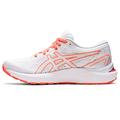 ASICS Women's Gel-Cumulus 23 Mesh Knit Running Shoes, White/Sky, 8 UK