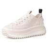 Plateausneaker TAMARIS "Milena", Damen, Gr. 39, beige (creme), Textil, Synthetik, sportlich, Schuhe, Freizeitschuh, Halbschuh, Schnürschuh mit Touch-It Ausstattung