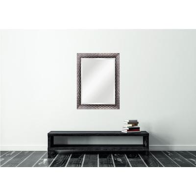 Dekospiegel LENFRA "Sabrina", grau (anthrazit), B:64cm H:84cm T:2cm, EPS-Kunststoff, Spiegel, Wandspiegel Image