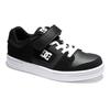 Sneaker DC SHOES "Manteca 4 V", Kinder, Gr. 6,5(38), schwarz-weiß (schwarz, schwarz, weiß), 51% Leder, 49% Synthetikmaterial, Schuhe