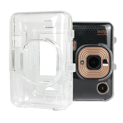 Mini étui rigide en plastique transparent pour appareil photo et imprimante Fujifilm Instax housse
