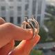 Anime Weathering With You Rings Tenki No Musuko Cosplay Yoshitaka Hina Silver Document Bague de