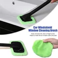 Brosse lavable pour pare-brise de voiture chiffon en microfibre nettoyeur de vitres de voiture