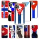 Coque de téléphone drapeau de Cuba pour Apple iPhone coque arrière souple coque House 11 13 12