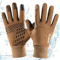 Gants thermiques imperméables pour temps froid gants de ski confortables écran tactile chauds