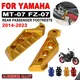 Repose-pieds arrière pour moto MT07 repose-pieds de passager pour YamahaMT-07 MT 07 FZ07 FZ-07 2014