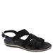 David Tate Quinn - Womens 7.5 Black Sandal N