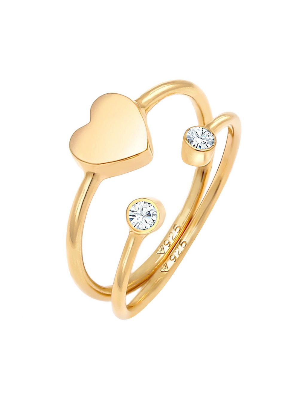 Elli Ring Damen gold, 52 Image