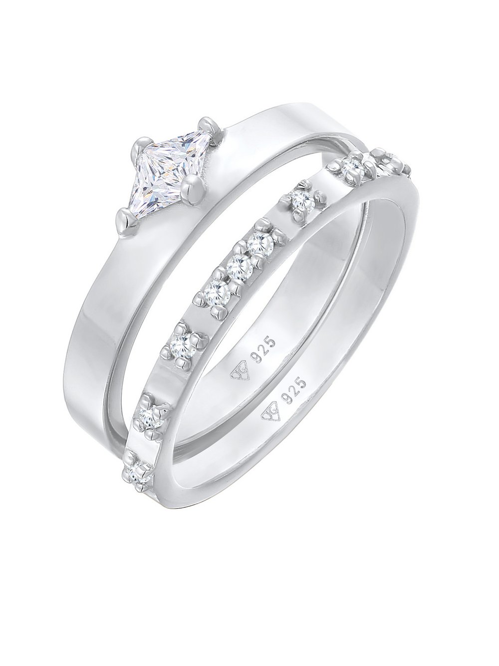 Elli Ring Damen silber, 58 Image