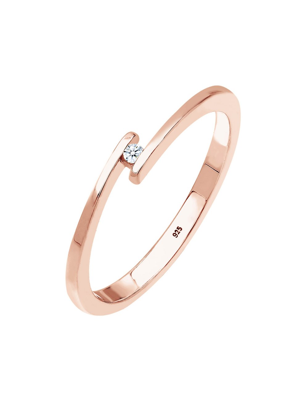 Elli Diamonds Ring Damen roségold, 58 Image