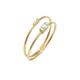 Elli Ring Damen gold, 54